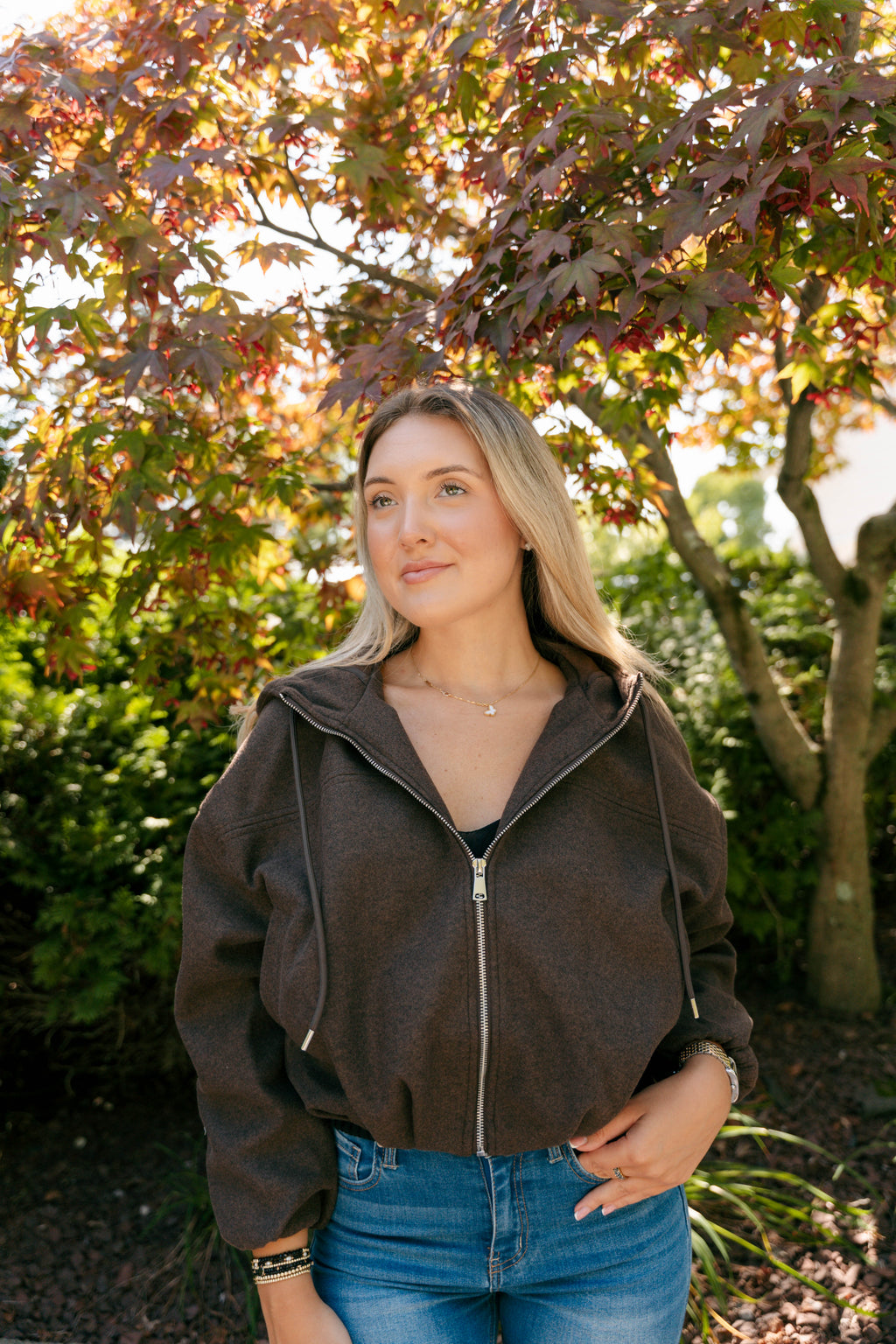 The Maple Jacket - Chocolate Brown