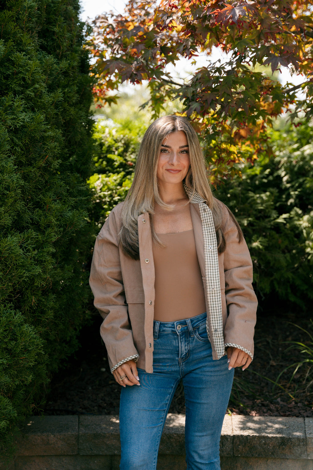 The Harvest Gingham Jacket