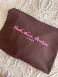 Pink Moon Boutique Cursive Printed Hoodie