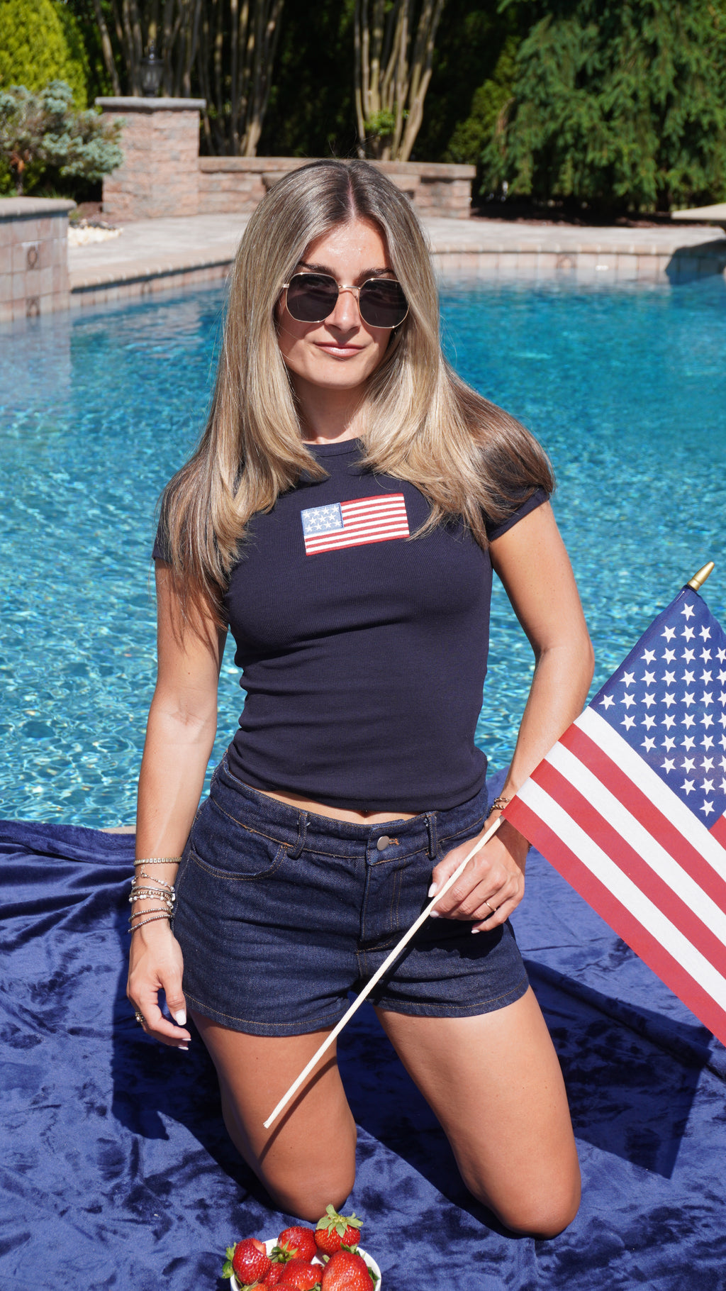 The All-American Baby Tee