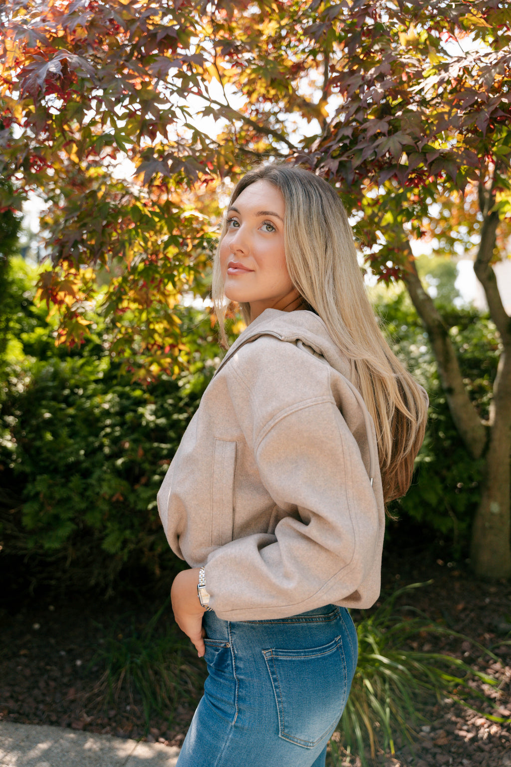 The Maple Jacket - Oatmeal