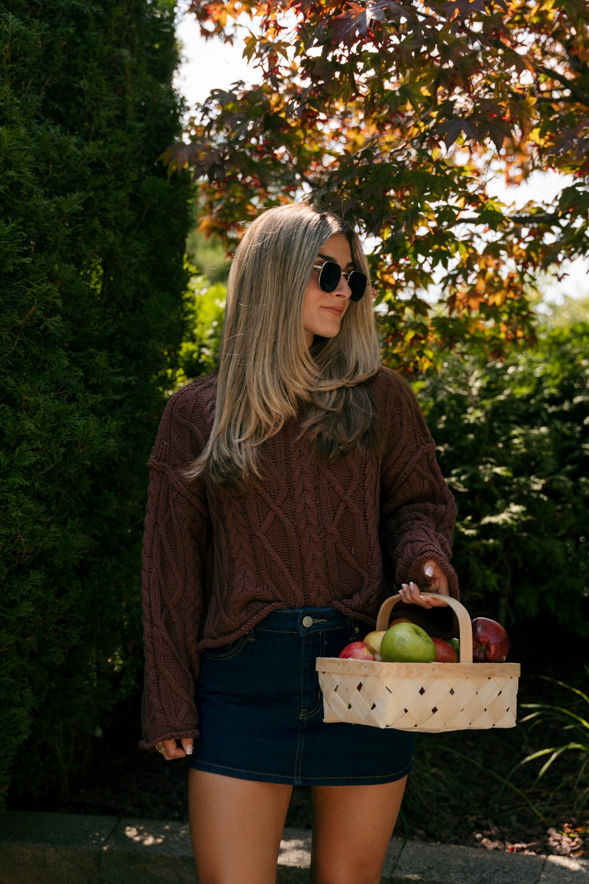 The Mulberry Cable Knit