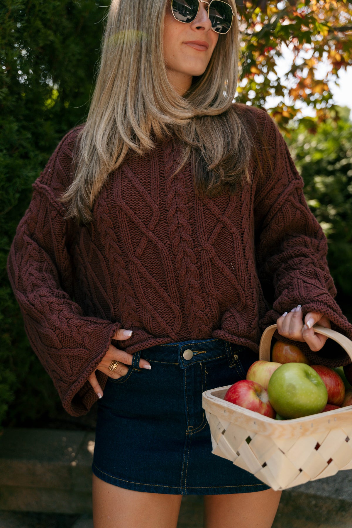 The Mulberry Cable Knit