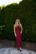 The Merlot Sequin Set