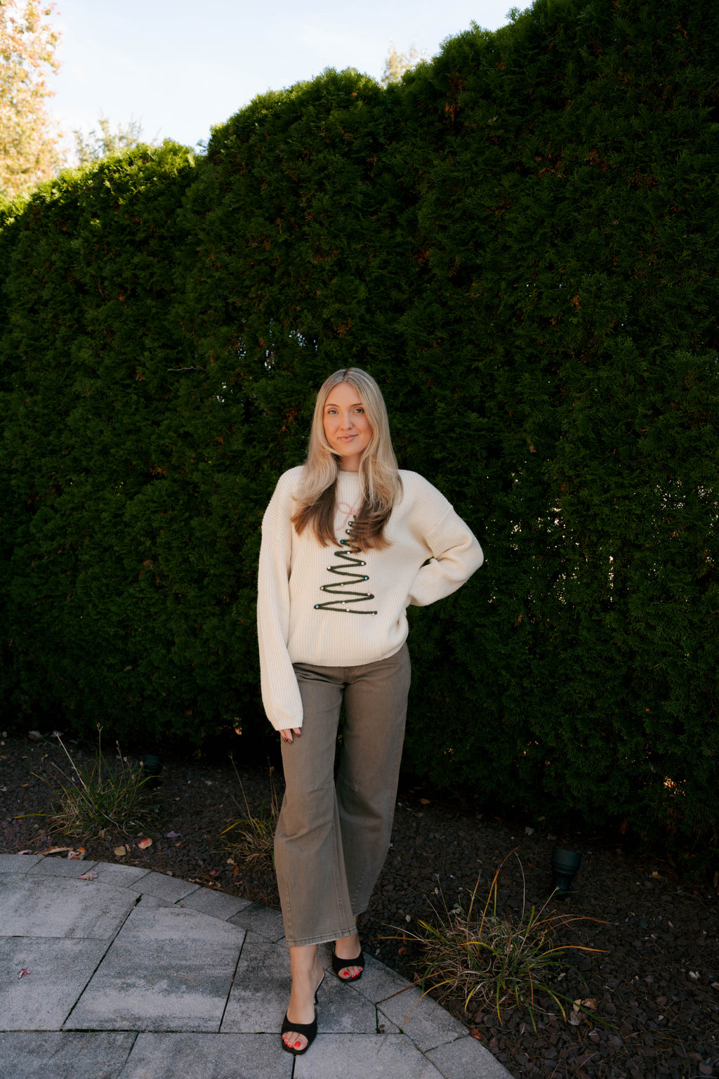 The Holiday Tree Sweater