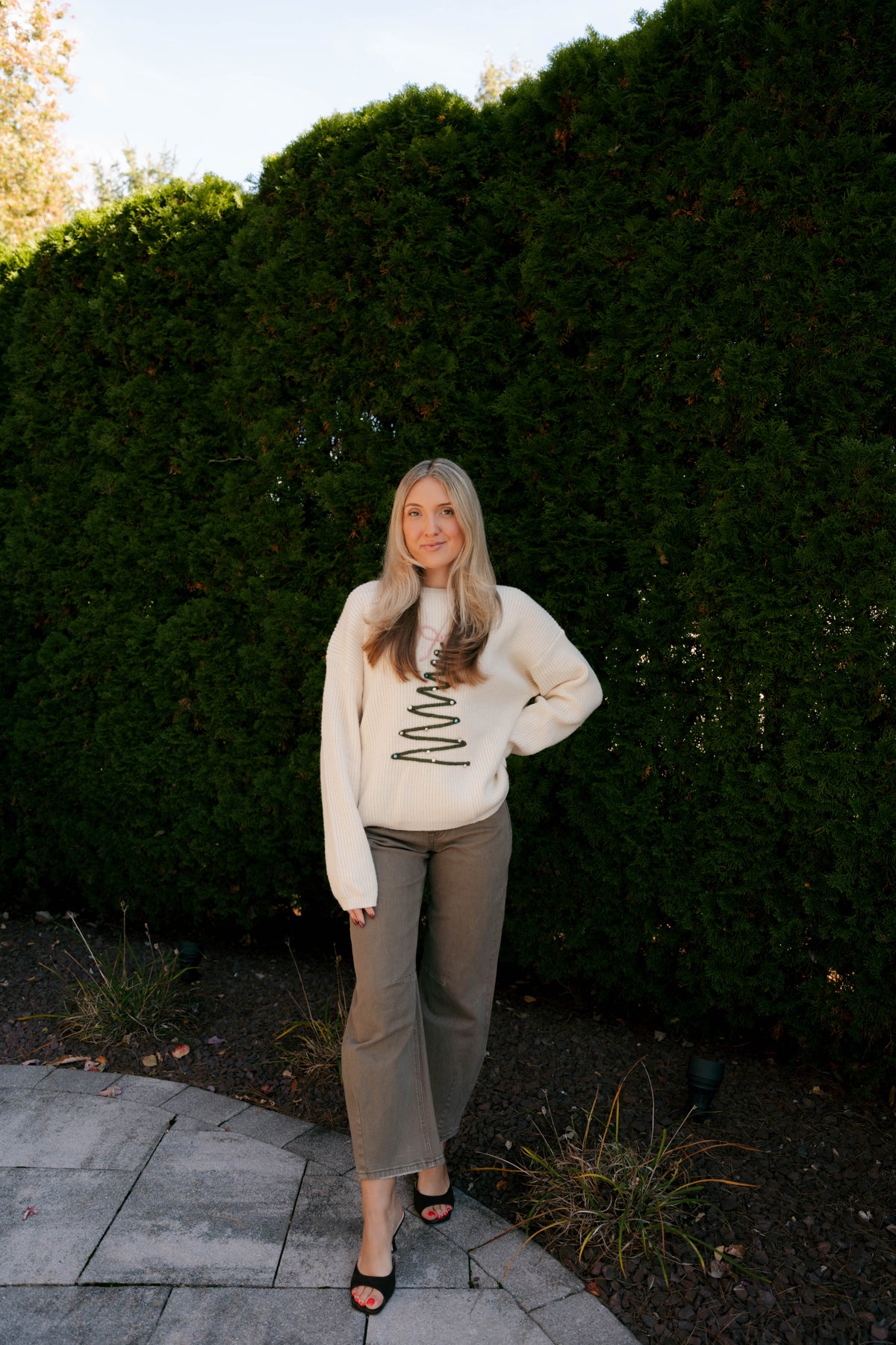 The Holiday Tree Sweater