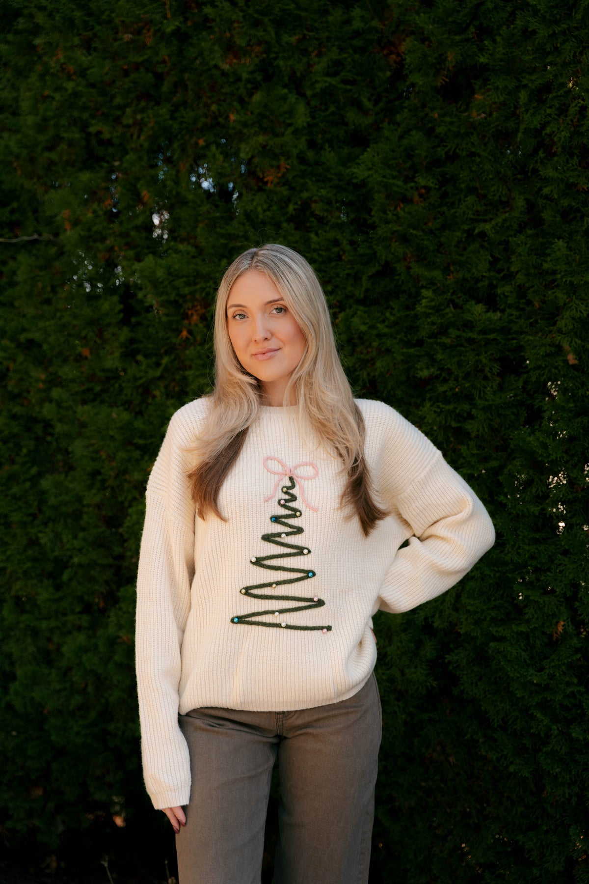 The Holiday Tree Sweater