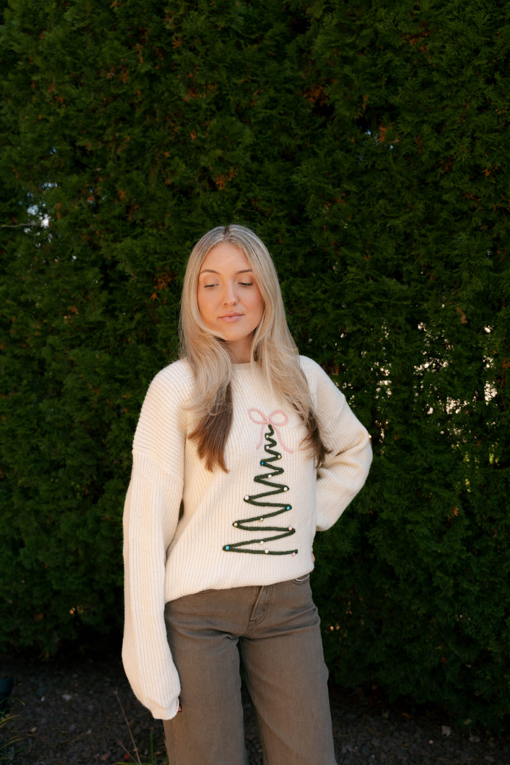 The Holiday Tree Sweater