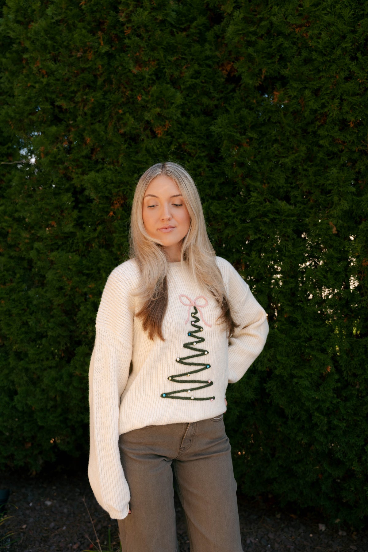 The Holiday Tree Sweater