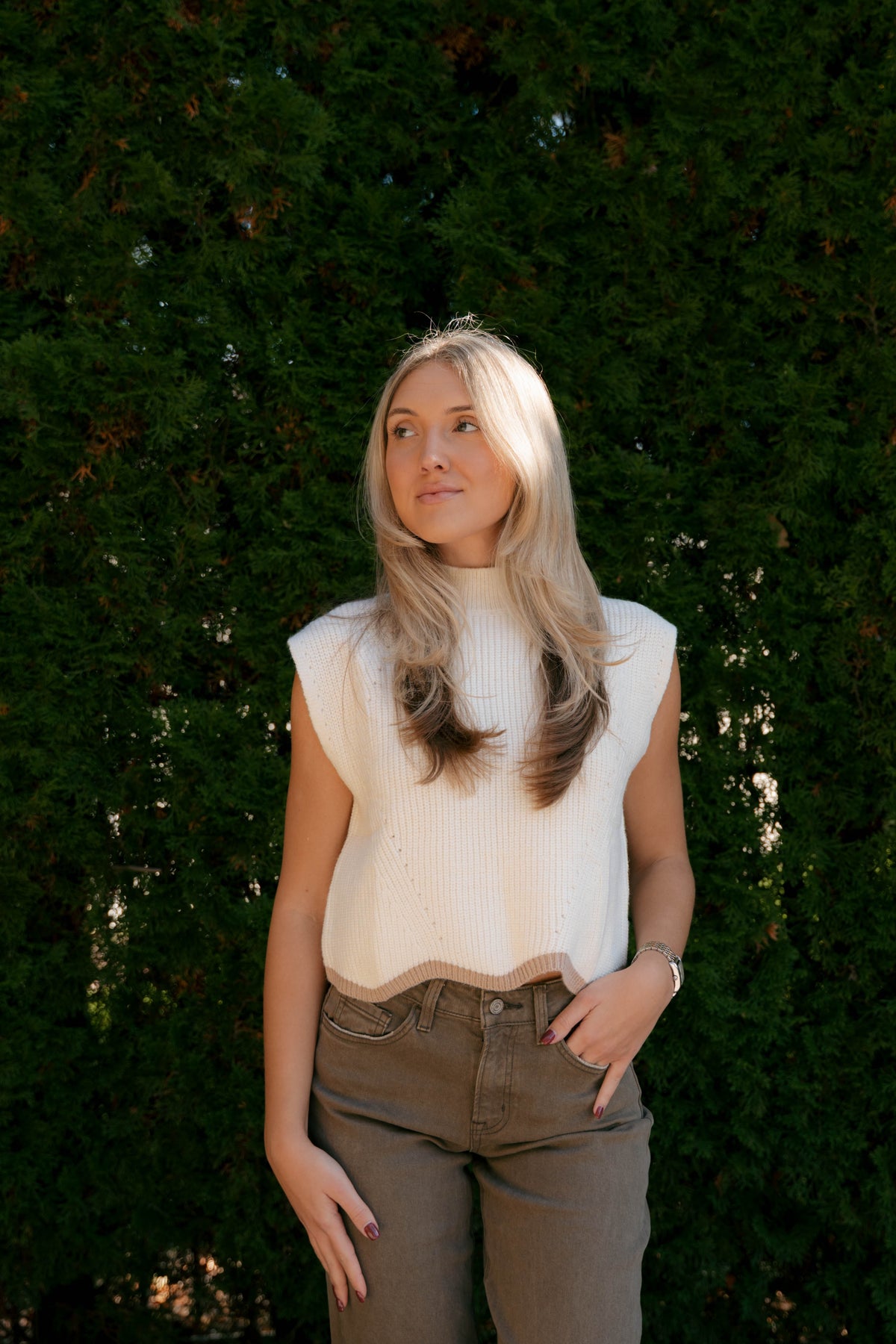 The Ivory Heirloom Knit Top