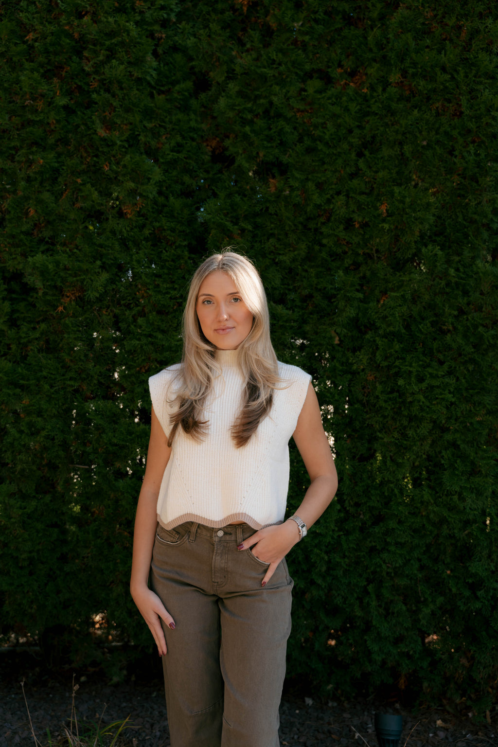 The Ivory Heirloom Knit Top