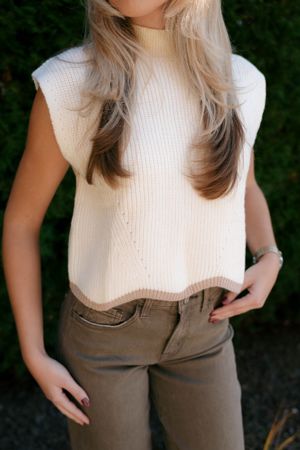 The Ivory Heirloom Knit Top